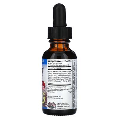 Здоровий сон Herbs Etc Deep Sleep без спирту, 30 мл