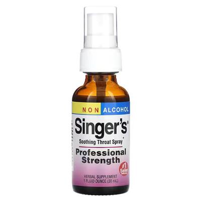 Спрей для горла успокаивающий Herbs Etc Singer's Soothing Throat Spray без спирта профессиональный, 30 мл