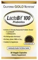 Пробіотики California Gold Nutrition LactoBif 100 Probiotics 100 Billion CFU вег. капсули №30