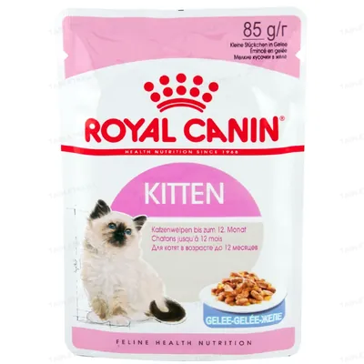 Корм вологий для кошенят Royal Canin Kitten Instinctive Loaf до 12 місяців, паштет, 85 г