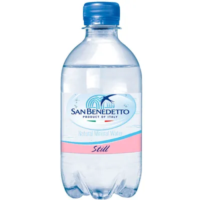 Вода мінеральна San Benedetto Still негазована, 0,33 л