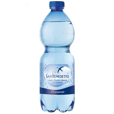 Вода минеральная San Benedetto газированная, 0,5 л