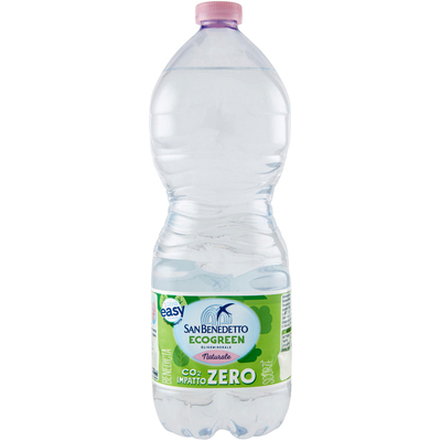 Вода минеральная San Benedetto EcoGreen негазированная, 1 л