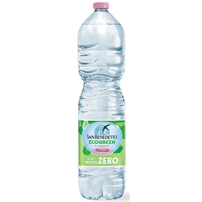 Вода мінеральна San Benedetto EcoGreen негазована, 1,5 л