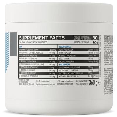 Аминокислоты OstroVit EAAdvanced киви, 360 г