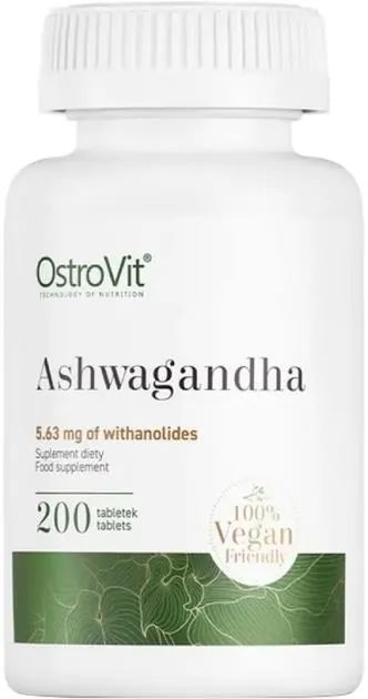 Ашваганда OstroVit Ashwagandha, 200 таблеток