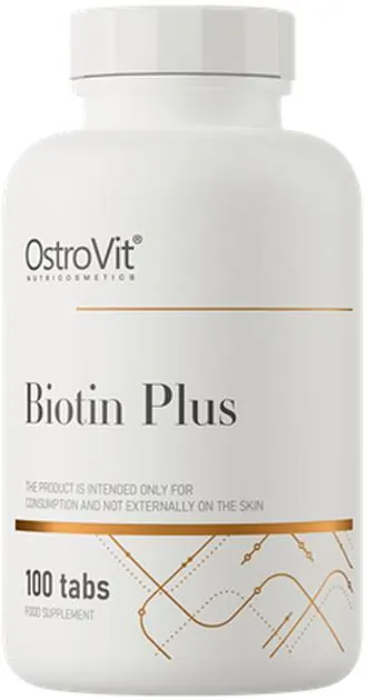 Біотин Плюс OstroVit Biotin Plus, 100 таблеток