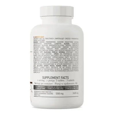 Дріжджі пивні OstroVit Brewer's Yeast, 200 таблеток