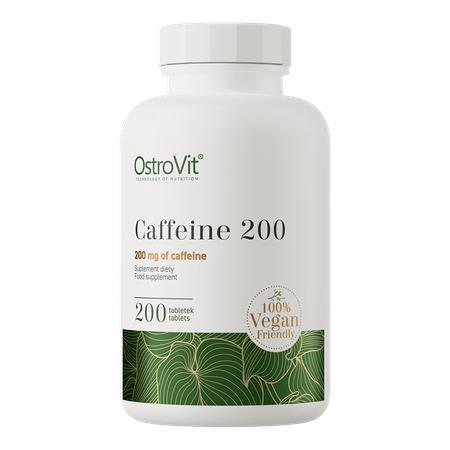 Кофеїн OstroVit Caffeine 200 мг, 200 таблеток