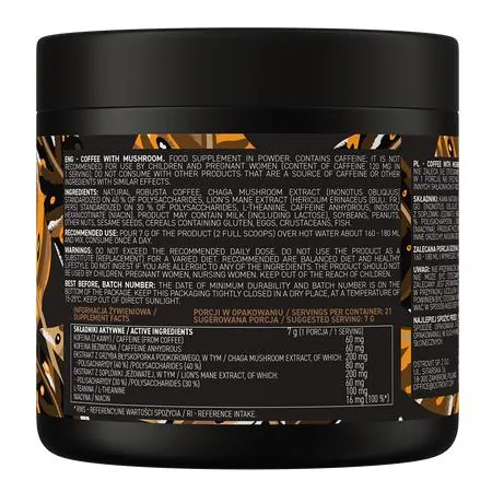 Кава з грибами OstroVit Coffee with Mushroom натуральний смак, 150 г