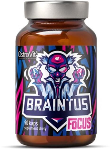 Комплекс для роботи мозку та енергії OstroVit Braintus Focus капсули №90