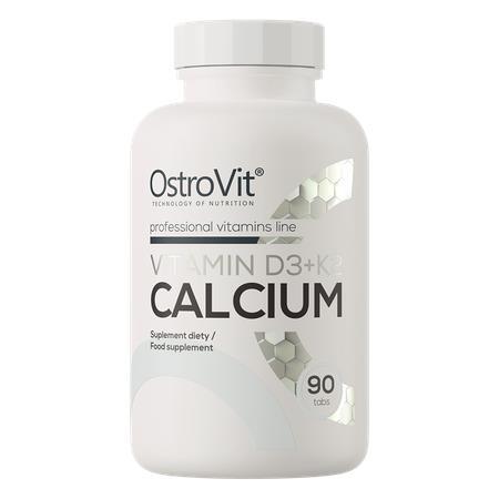 Витамины D3 + K2 + Кальций OstroVit Vitamin D3 + K2 + Calcium, 90 таблеток