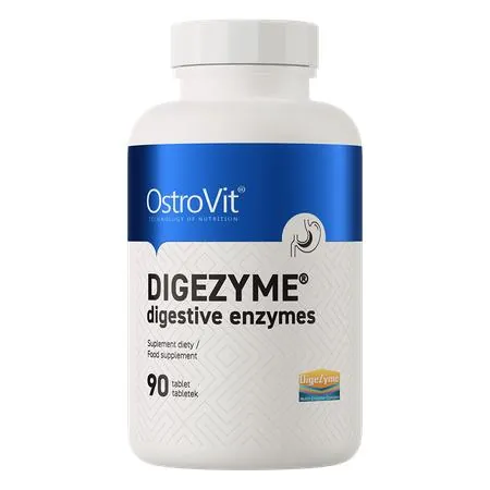 Дигезим OstroVit Digezyme Digestive Enzymes, 90 таблеток