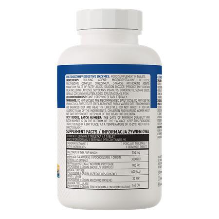 Дигезим OstroVit Digezyme Digestive Enzymes, 90 таблеток