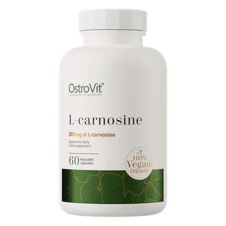 Амінокислоти OstroVit L-Carnosine, 60 капсул