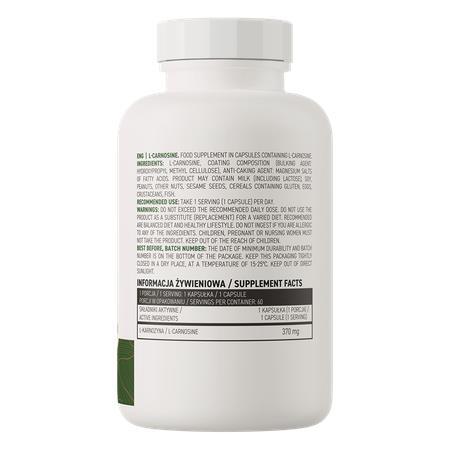 Амінокислоти OstroVit L-Carnosine, 60 капсул