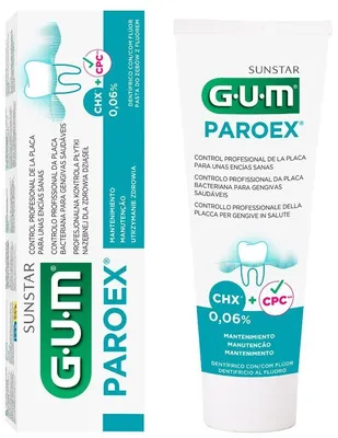 Зубна паста GUM Paroex CHX 0.06%, 75 мл