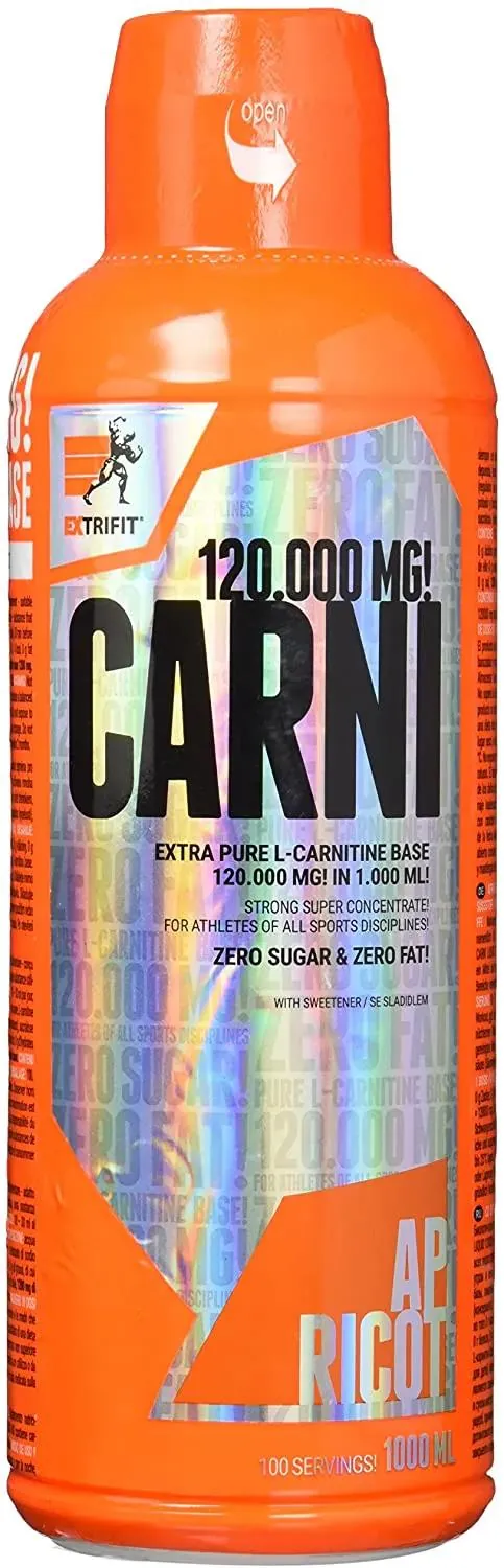 Карнітин Extrifit Carni 120.000 абрикос, 1000 мл