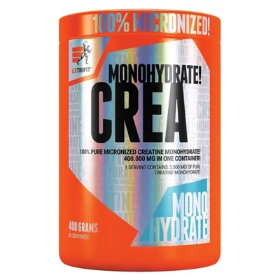 Креатин моногідрат Extrifit Creatine Monohydrate Без смаку, 400 г