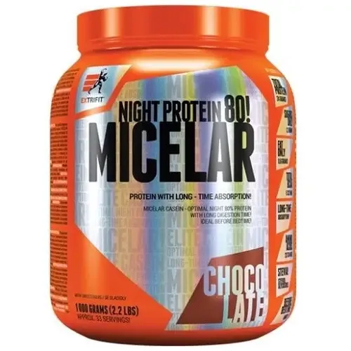 Казеїн міцелярний Extrifit Micelar Night Protein 80! шоколад, 1 кг