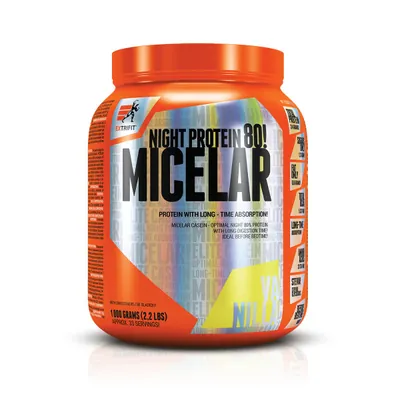 Казеїн міцелярний Extrifit Micelar Night Protein 80! ваніль, 1 кг