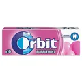Жувальна гумка Orbit Bubblemint без цукру з фруктовим і м'ятним ароматом, 14 г