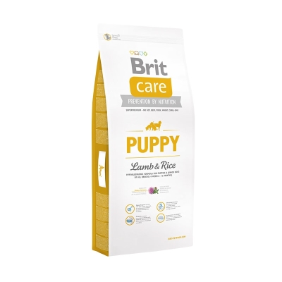 Корм сухой для щенков всех пород Brit Care Puppy All Breed Lamb & Rice, 1 кг