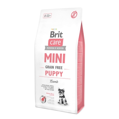 Корм сухой для щенков миниатюрных пород Brit Care Mini Grain Free Puppy, 7 кг