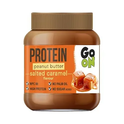 Арахісова паста Go On Nutrition Protein Peanut butter солона карамель, 350 г