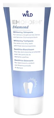 Зубна паста Dr.Wild Emoform Diamond Діамант відбілююча, 75 мл