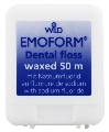 Зубная нить Dr. Wild Emoform вощеная, с фторидом, 50 м
