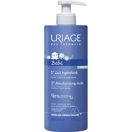 Молочко Uriage Bebe 1-е зволожуючий дитяче, 500 мл