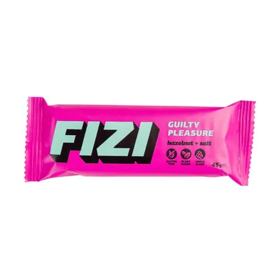 Батончик Fizi Guilty Pleasure фундук та гімалайська сіль, 45 г
