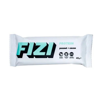 Батончик протеїновий Fizi Protein арахіс та какао, 45 г