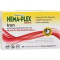 Вітамінно-мінеральний комплекс Nature's Plus Hema-Plex Iron, 30 таблеток повільного вивільнення