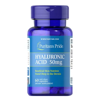 Гіалуронова кислота Puritan's Pride Hyaluronic Acid 50 мг, 60 капсул
