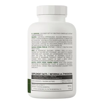 Берберин OstroVit Berberine 10 мг, 90 таблеток
