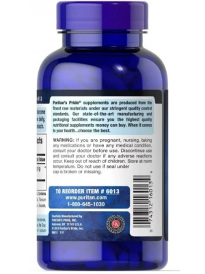 Аминокислота L-Лизин Puritan's Pride L-Lysine Free Form 1000 мг, 250 каплет