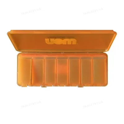 Органайзер для таблеток NOW 7 Day Pill Case помаранчевий