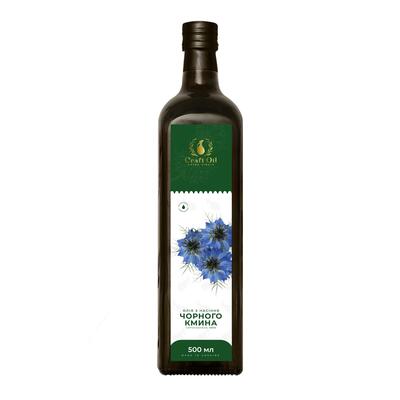 Масло черного тмина Craft Oil холодного отжима, 500 мл