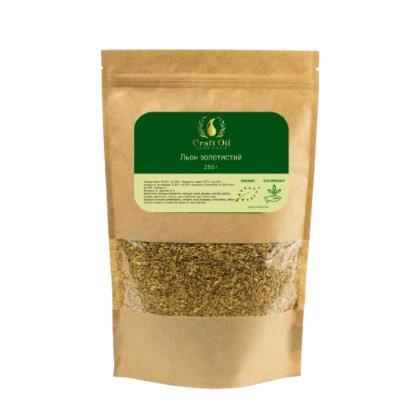 Лен золотой (белый) Craft Oil, 250 г