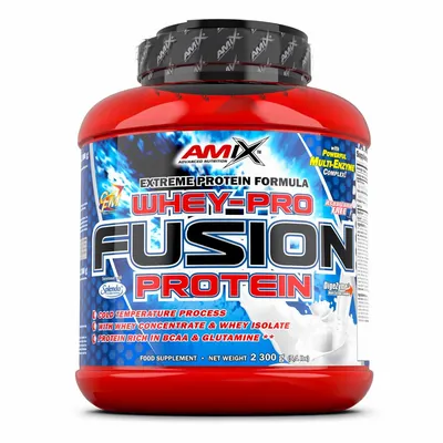 Протеїн сироватковий змішаний Amix Nutrition Whey-Pro FUSION Protein мокко-шоколад-кава, 2300 г