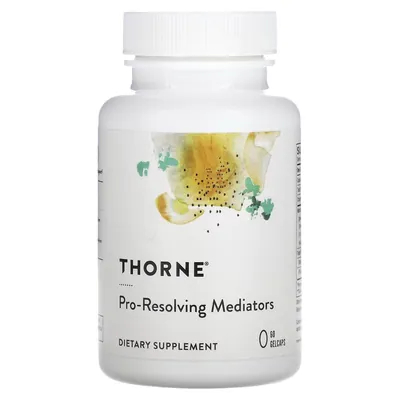 Медіатори омега-3 Thorne Research Pro-Resolving Mediators, 60 капсул