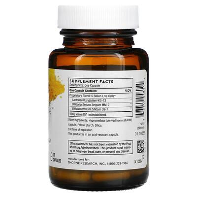 Пробиотик Thorne Research FloraMend Prime Probiotic, 30 капсул