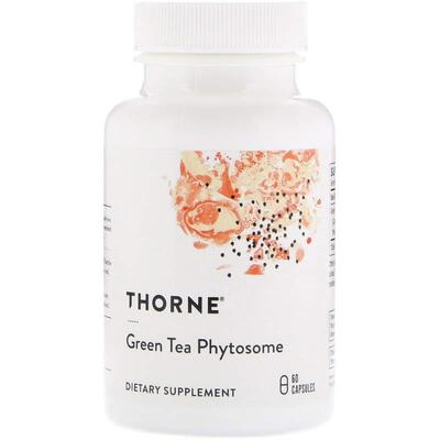 Зеленый чай Thorne Research Green Tea Phytosome, 60 капсул