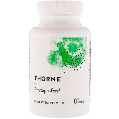 Комплекс від ударів і травм Thorne Research Phytoprofen, 60 капсул