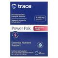 Электролиты Trace Minerals Electrolyte Stamina Power Pak со вкусом малины, 30 пакетов
