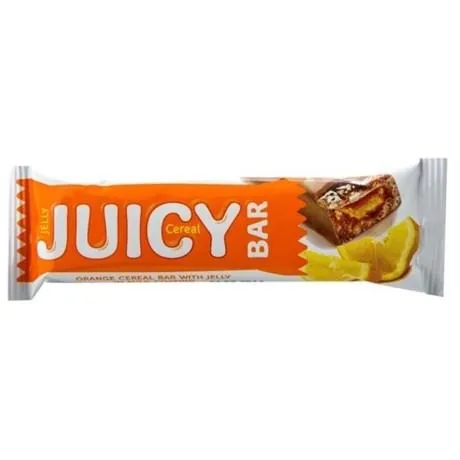 Батончик Tekmar Cereal Juicy Bar Мюслі желе Апельсин у шоколадній глазурі, 40 г