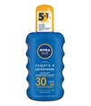 Спрей солнцезащитный Nivea Sun Защита и увлажнение, SPF 30, водостойкий, 200 мл