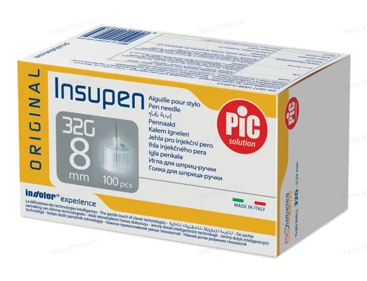 Голка для шприц-ручки Insupen G32 (0,23 x 8 мм), 1 штука